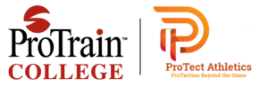 ProTrain College and ProTect Athletics Logo